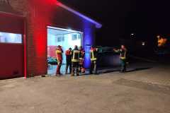 Theoretische Einweisung im Gerätehaus