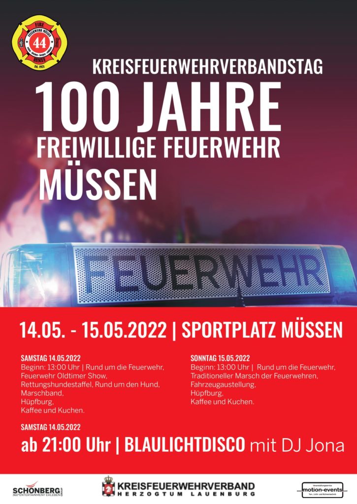 Plakat des KFV anlässlich des Kreisverbandtags 2022 in Müssen. Die enthaltenen Informationen befinden sich im Fließtext dieses Artikels.